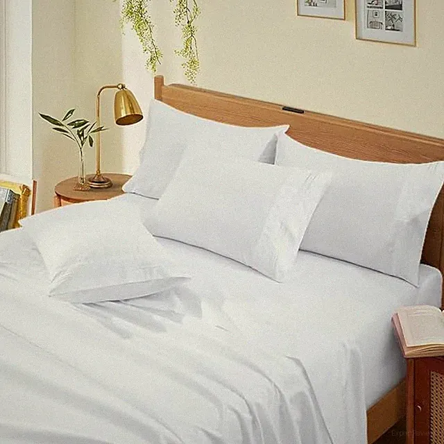 4 Piece 100% Egyptian Cotton Queen Size Sheet Set 1000 Thread Count Luxury Ul...